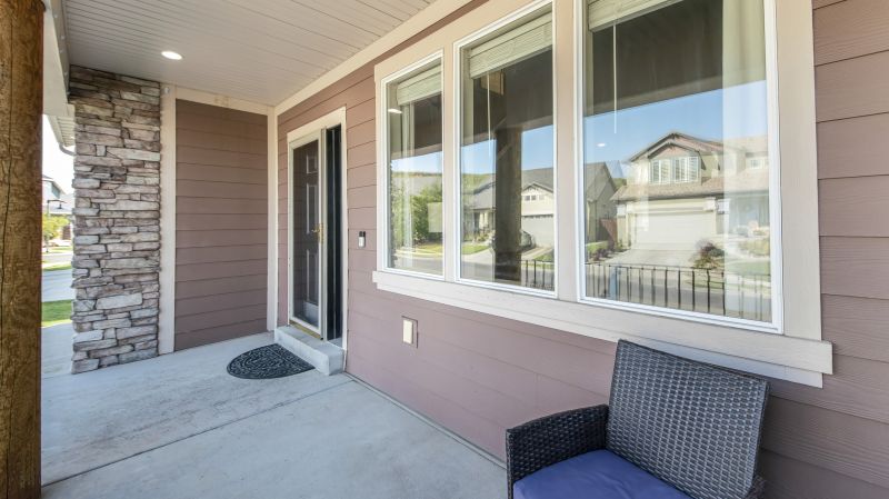 Double-Hung Windows in a Bedroom